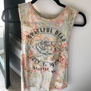 Band Tee Tank Top